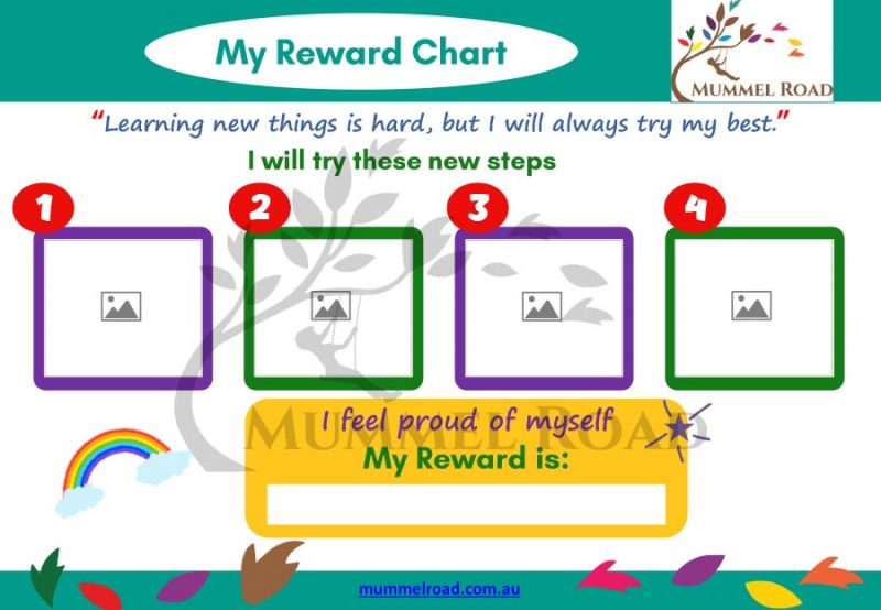 My Reward Chart Fillable - Mummel Road | Autism Support for Families